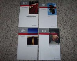 2011 Toyota Avalon Owner's Manual Set