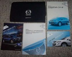 2011 Mazda CX-9 Owner's Manual Set