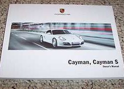 2011 Porsche Cayman & Cayman S Owner's Manual