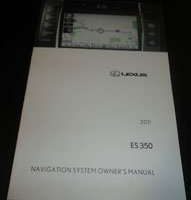 2011 Lexus ES350 Navigation System Owner's Manual