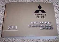 2011 Mitsubishi Eclipse & Eclipse Spyder Owner's Manual