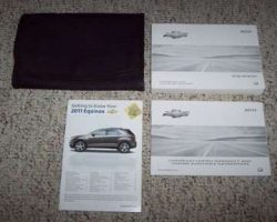 2011 Chevrolet Equinox Owner's Manual Set