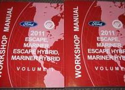 2011 Mercury Mariner & Mariner Hybrid Service Manual
