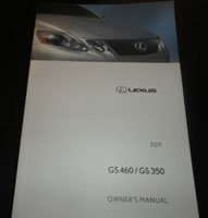 2011 Lexus GS460 & GS350 Owner's Manual