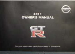 2011 Nissan GT-R Owner's Manual