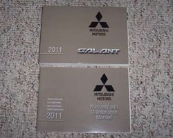 2011 Mitsubishi Galant Owner's Manual Set