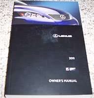 2011 Lexus ISF Owner's Manual