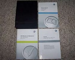 2011 Volkswagen Jetta Sportwagen Owner's Manual Set