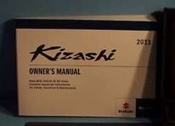 2011 Suzuki Kizashi Owner's Manual