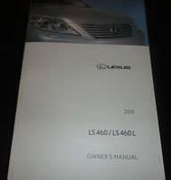 2011 Lexus LS460 & LS460L Owner's Manual