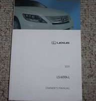 2011 Lexus LS600h L Owner's Manual