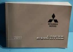 2011 Mitsubishi Lancer Evolution Owner's Manual