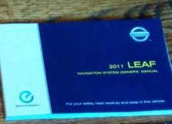 2011 Nissan LEAF Navigation System Owner's Manual