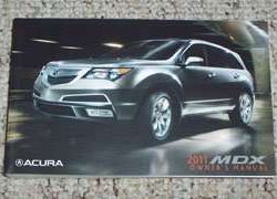 2011 Acura MDX Owner's Manual