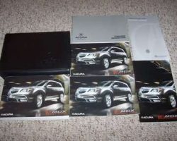 2011 Acura MDX Owner's Manual Set