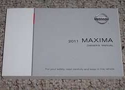 2011 Nissan Maxima Owner's Manual