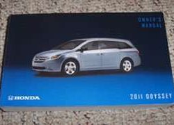 2011 Honda Odyssey Owner's Manual