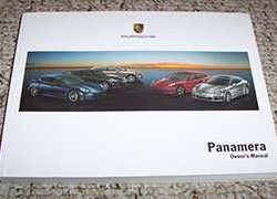 2011 Porsche Panamera Owner's Manual