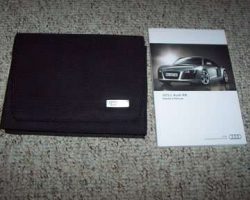 2011 Audi R8 Owner's Manual Set