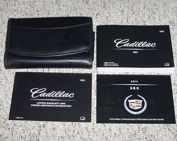 2011 Cadillac SRX Owner's Manual Set