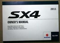 2011 Suzuki SX4 Owner's Manual
