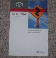 2011 Toyota Sequoia Navigation System Owner's Manual