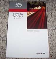 2011 Toyota Tacoma Owner's Manual