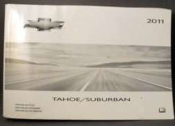 2011 Chevrolet Tahoe & Suburban Owner Operator User Guide Manual