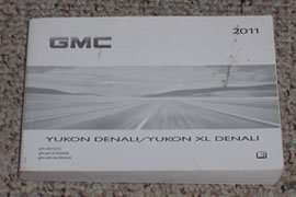 2011 GMC Yukon Denali Owner's Manual