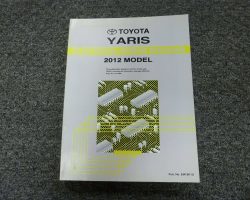 2012 Toyota Yaris Electrical Wiring Diagram Manual
