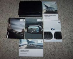 2012 BMW 523i, 528i, 535i, 550i & 520d Owner's Manual Set