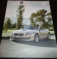 2012 BMW 640i, 650i & 650i xDrive Convertible Owner's Manual