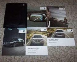 2012 BMW 740i, 740Li 750i, 750Li, 760Li, 750i xDrive & 750Li xDrive Owner's Manual Set