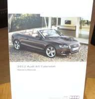 2012 Audi A5 Cabriolet Owner's Manual