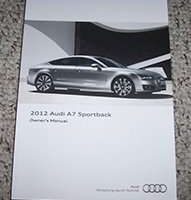 2012 Audi A7 Sportback Owner's Manual