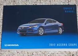 2012 Honda Accord Coupe Owner's Manual