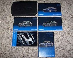 2012 Honda Accord Coupe Owner's Manual Set