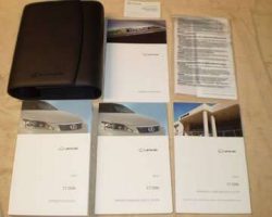 2012 Lexus CT200h Owner's Manual Set