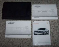 2012 Chevrolet Camaro Owner's Manual Set