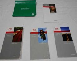 2012 Toyota Camry Hybrid Owner's Manual Set