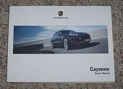2012 Porsche Cayenne Owner's Manual