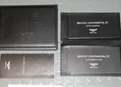 2012 Bentley Continental GT Owner's Manual