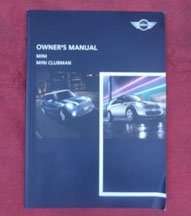 2012 Mini Cooper & Clubman Owner's Manual