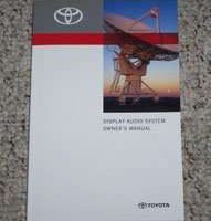 2012 Toyota Corolla Display Audio System Owner's Manual