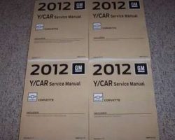 2012 Chevrolet Corvette Service Manual
