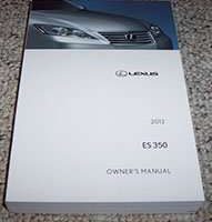2012 Lexus ES350 Owner's Manual