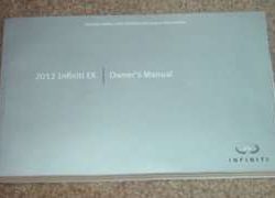 2012 Infiniti EX Owner's Manual