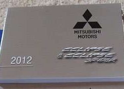 2012 Mitsubishi Eclipse & Eclipse Spyder Owner's Manual