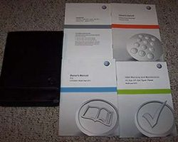 2012 Volkswagen Eos Owner's Manual Set