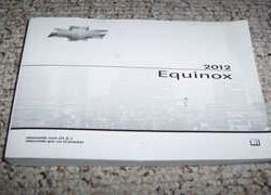 2012 Chevrolet Equinox Owner's Manual